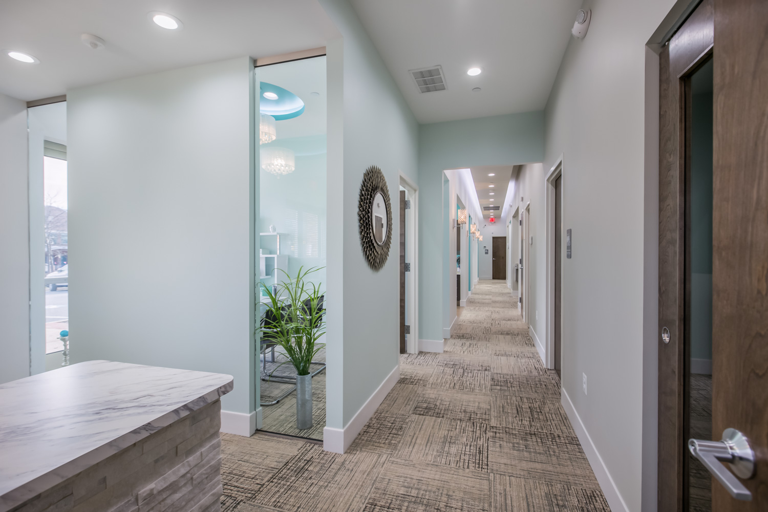 Gainesville Dental Arts Haymarket Virginia Dental Office Corridor